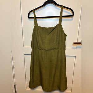Altar'd State Olive Mini Dress